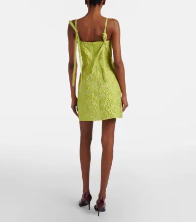 Emilia Wickstead Eliezer floral cloqué minidress | Thumbnail 4 Emilia Wickstead Eliezer floral cloqué minidress | Thumbnail 4
