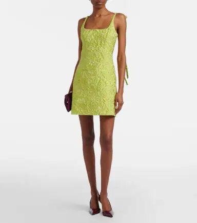 Emilia Wickstead Eliezer floral cloqué minidress | Thumbnail 5 Emilia Wickstead Eliezer floral cloqué minidress | Thumbnail 5