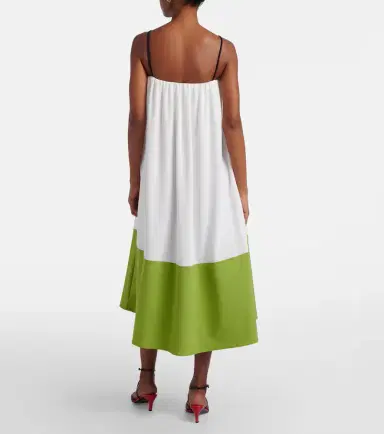 Proenza Schouler White Label Saria crêpe jersey midi dress | Thumbnail 5 Proenza Schouler White Label Saria crêpe jersey midi dress | Thumbnail 5