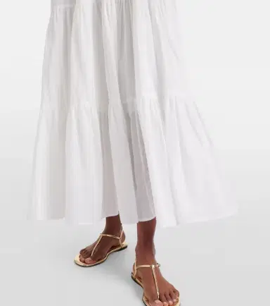 Poupette St Barth Jay ruffled cotton muslin maxi dress | Thumbnail 7 Poupette St Barth Jay ruffled cotton muslin maxi dress | Thumbnail 7