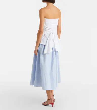 Proenza Schouler White Label Austin midi skirt | Thumbnail 4 Proenza Schouler White Label Austin midi skirt | Thumbnail 4