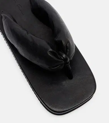 Rick Owens Leather platform thong sandals | Thumbnail 2 Rick Owens Leather platform thong sandals | Thumbnail 2