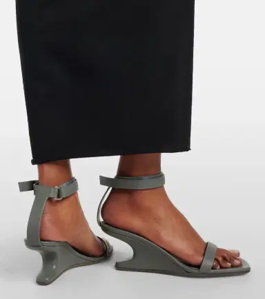 Rick Owens Cantilever leather sandals | Thumbnail 5 Rick Owens Cantilever leather sandals | Thumbnail 5