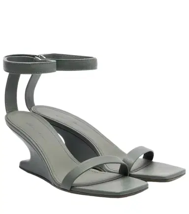 Rick Owens Cantilever leather sandals | Thumbnail 1 Rick Owens Cantilever leather sandals | Thumbnail 1