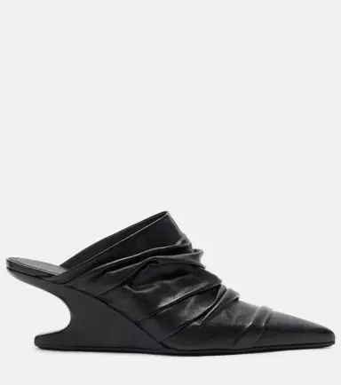Rick Owens Cantilever 60 leather mules | Thumbnail 3 Rick Owens Cantilever 60 leather mules | Thumbnail 3