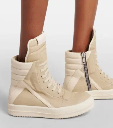 Rick Owens Geobasket leather sneakers | Thumbnail 5 Rick Owens Geobasket leather sneakers | Thumbnail 5
