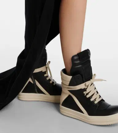 Rick Owens Geobasket leather sneakers | Thumbnail 6 Rick Owens Geobasket leather sneakers | Thumbnail 6