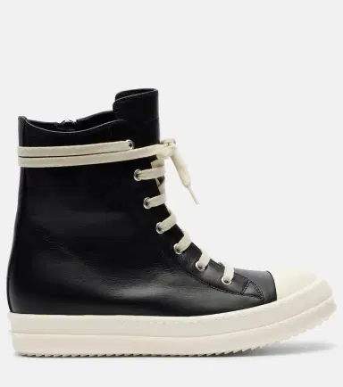 Rick Owens Leather high-top sneakers | Thumbnail 2 Rick Owens Leather high-top sneakers | Thumbnail 2