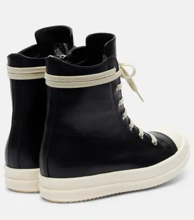 Rick Owens Leather high-top sneakers | Thumbnail 3 Rick Owens Leather high-top sneakers | Thumbnail 3