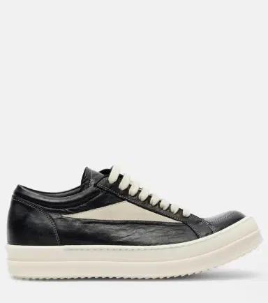 Rick Owens DRKSHDW Vintage leather sneakers | Thumbnail 3 Rick Owens DRKSHDW Vintage leather sneakers | Thumbnail 3
