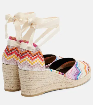 Missoni Eva 60 Zigzag lamé espadrille wedges | Thumbnail 3 Missoni Eva 60 Zigzag lamé espadrille wedges | Thumbnail 3