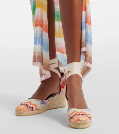 Missoni Eva 60 Zigzag lamé espadrille wedges | Thumbnail 5 Missoni Eva 60 Zigzag lamé espadrille wedges | Thumbnail 5