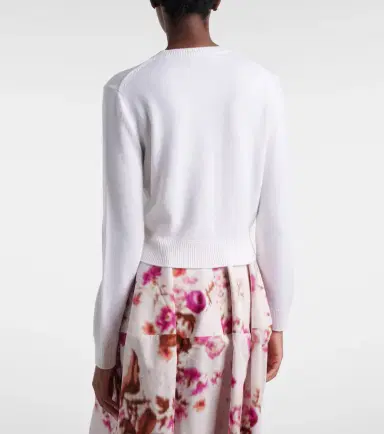 Erdem Floral-appliqué wool cardigan | Thumbnail 4 Erdem Floral-appliqué wool cardigan | Thumbnail 4