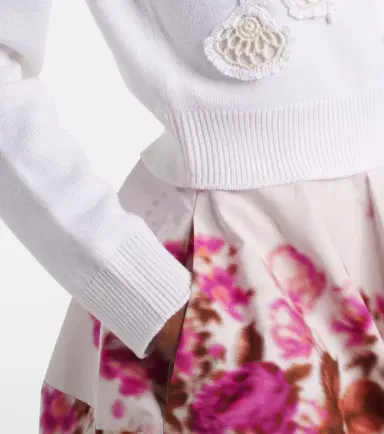 Erdem Floral-appliqué wool cardigan | Thumbnail 6 Erdem Floral-appliqué wool cardigan | Thumbnail 6