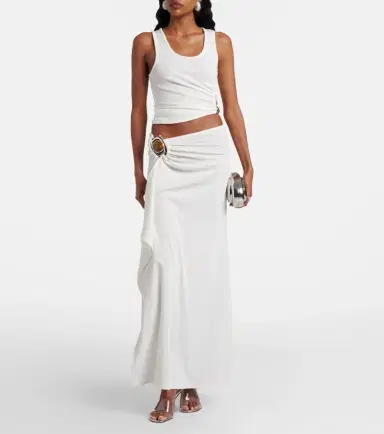 Christopher Esber Occhio embellished jersey maxi skirt | Thumbnail 5 Christopher Esber Occhio embellished jersey maxi skirt | Thumbnail 5