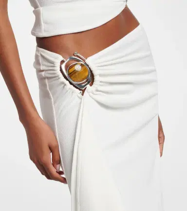 Christopher Esber Occhio embellished jersey maxi skirt | Thumbnail 6 Christopher Esber Occhio embellished jersey maxi skirt | Thumbnail 6