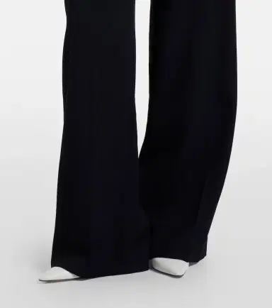 The Row Dender wool gabardine wide-leg pants | Thumbnail 4 The Row Dender wool gabardine wide-leg pants | Thumbnail 4