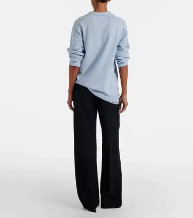 The Row Dender wool gabardine wide-leg pants | Thumbnail 6 The Row Dender wool gabardine wide-leg pants | Thumbnail 6