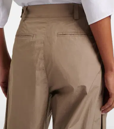 The Row Iven cotton poplin wide-leg pants | Thumbnail 2 The Row Iven cotton poplin wide-leg pants | Thumbnail 2