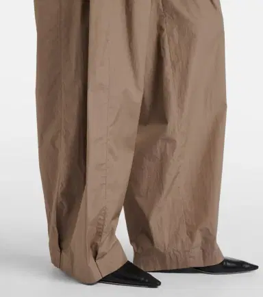 The Row Iven cotton poplin wide-leg pants | Thumbnail 5 The Row Iven cotton poplin wide-leg pants | Thumbnail 5
