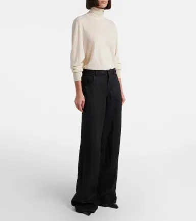 The Row Eglitta linen wide-leg jeans | Thumbnail 2 The Row Eglitta linen wide-leg jeans | Thumbnail 2