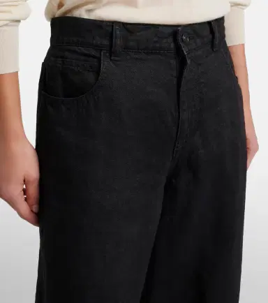 The Row Eglitta linen wide-leg jeans | Thumbnail 3 The Row Eglitta linen wide-leg jeans | Thumbnail 3