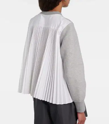 Sacai Cotton-blend sweatshirt | Thumbnail 3 Sacai Cotton-blend sweatshirt | Thumbnail 3