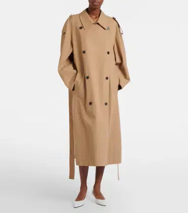 The Row Dester cotton and cashmere trench coat | Thumbnail 6 The Row Dester cotton and cashmere trench coat | Thumbnail 6