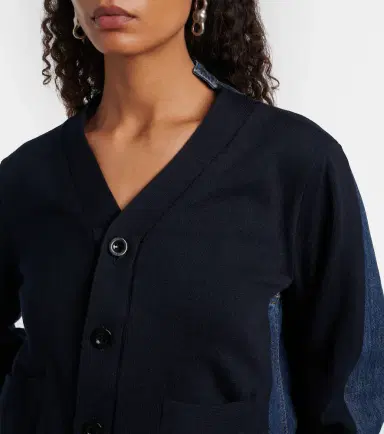 Sacai Cotton-blend cardigan | Thumbnail 2 Sacai Cotton-blend cardigan | Thumbnail 2