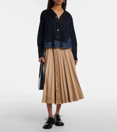 Sacai Cotton-blend cardigan | Thumbnail 4 Sacai Cotton-blend cardigan | Thumbnail 4