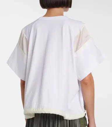 Sacai Cotton T-shirt | Thumbnail 3 Sacai Cotton T-shirt | Thumbnail 3