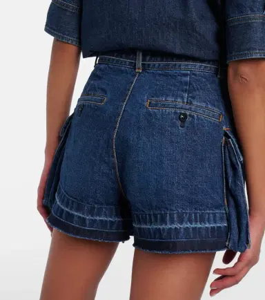 Sacai Belted denim shorts | Thumbnail 5 Sacai Belted denim shorts | Thumbnail 5
