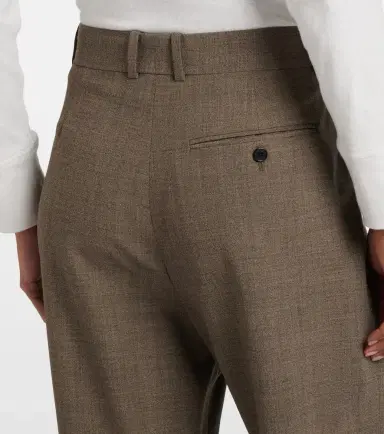 The Row Gianni wool straight pants | Thumbnail 3 The Row Gianni wool straight pants | Thumbnail 3