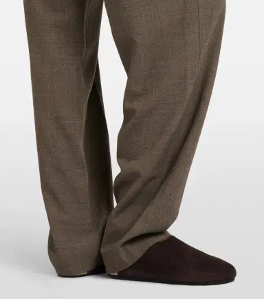 The Row Gianni wool straight pants | Thumbnail 4 The Row Gianni wool straight pants | Thumbnail 4