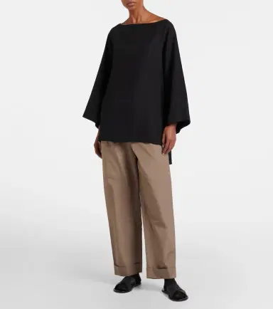 The Row Junia linen top | Thumbnail 5 The Row Junia linen top | Thumbnail 5