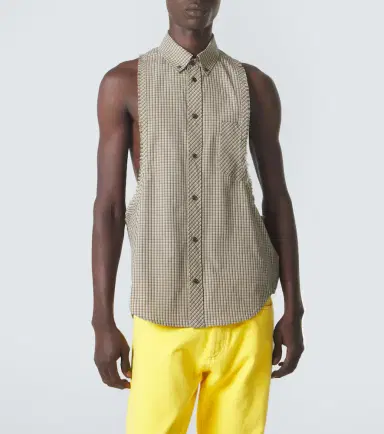 Versace Checked cotton shirt | Thumbnail 3 Versace Checked cotton shirt | Thumbnail 3