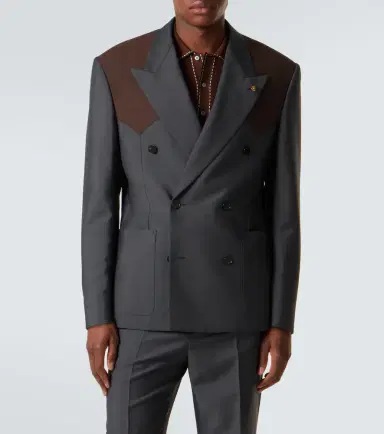 Versace Medusa wool and mohair blazer | Thumbnail 8 Versace Medusa wool and mohair blazer | Thumbnail 8