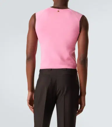 Versace Cotton tank top | Thumbnail 6 Versace Cotton tank top | Thumbnail 6