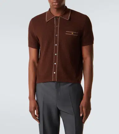 Versace Cotton polo shirt | Thumbnail 3 Versace Cotton polo shirt | Thumbnail 3