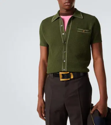 Versace Medusa cotton polo shirt | Thumbnail 5 Versace Medusa cotton polo shirt | Thumbnail 5