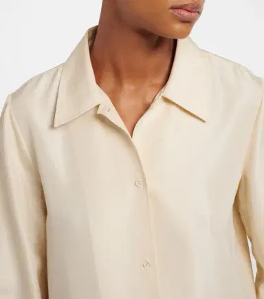The Row Lucetta silk shirt | Thumbnail 4 The Row Lucetta silk shirt | Thumbnail 4