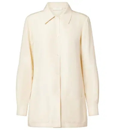 The Row Lucetta silk shirt | Thumbnail 1 The Row Lucetta silk shirt | Thumbnail 1
