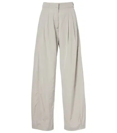 The Row Iven pleated silk-blend wide leg pants | Thumbnail 1 The Row Iven pleated silk-blend wide leg pants | Thumbnail 1