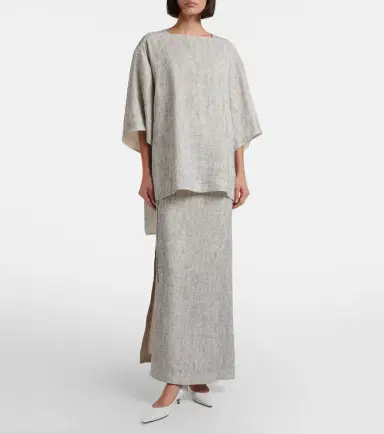 The Row Hamza linen and silk top | Thumbnail 4 The Row Hamza linen and silk top | Thumbnail 4