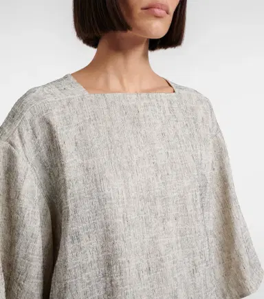 The Row Hamza linen and silk top | Thumbnail 6 The Row Hamza linen and silk top | Thumbnail 6