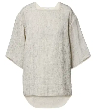 The Row Hamza linen and silk top | Thumbnail 1 The Row Hamza linen and silk top | Thumbnail 1