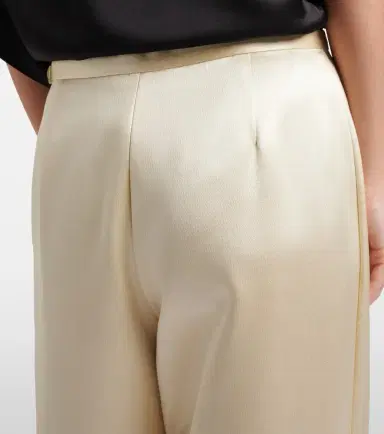 The Row Lanuit silk satin straight pants | Thumbnail 2 The Row Lanuit silk satin straight pants | Thumbnail 2
