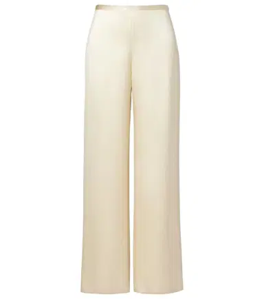 The Row Lanuit silk satin straight pants | Thumbnail 1 The Row Lanuit silk satin straight pants | Thumbnail 1