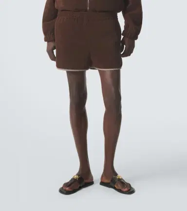 Versace Logo cotton terry shorts | Thumbnail 5 Versace Logo cotton terry shorts | Thumbnail 5