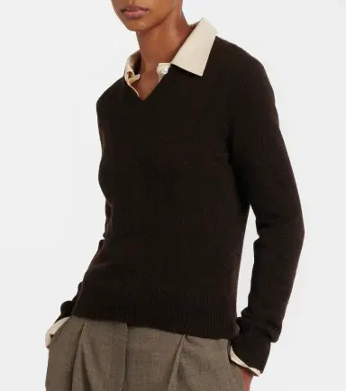 The Row Nalini knitted cashmere top | Thumbnail 2 The Row Nalini knitted cashmere top | Thumbnail 2